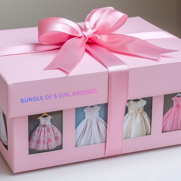 Disney Other - Bundle Of 5 Girl Dresses